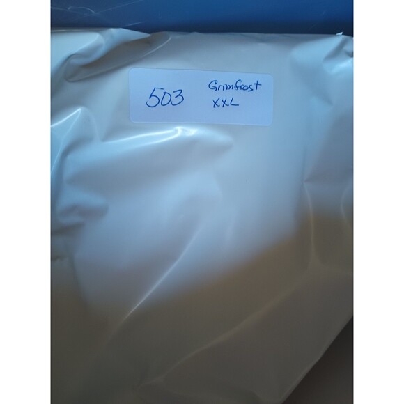 Grimfrost Valhalla Black Men's XXL Viking Gamer Cyberpunk T-Shirt Goth Grunge - Picture 6 of 10